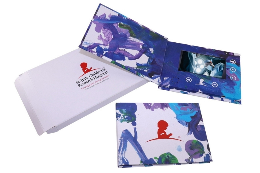 MediaFast video brochure for St. Jude Children's Research Hospital